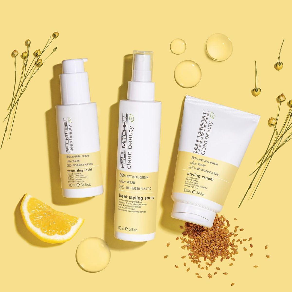 image:imagePaul Mitchell Clean Beauty Volumizing Liquid Prime amp Volumize For All Hair Types Especially Fine Hair 34 fl oz