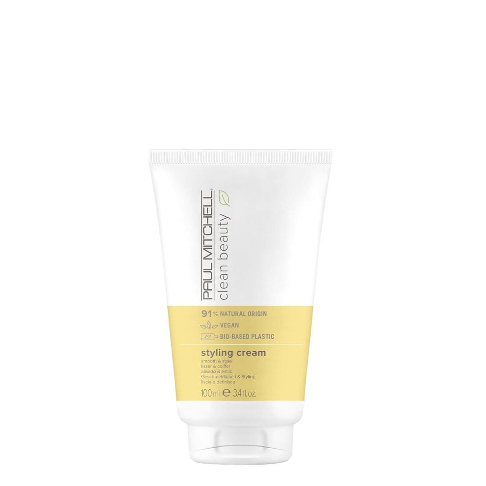 image:imagePaul Mitchell Clean Beauty Styling Cream Smooth amp Style For All Hair Types 34 fl oz