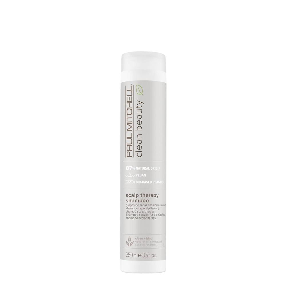 image:imagePaul Mitchell Clean Beauty Scalp Therapy Shampoo Gently Cleanses Refreshes All Hair Types Especially Dry Oily Sensitive ScalpsSoftly scented with hints of citrus delicate floral notes and a powdery finish