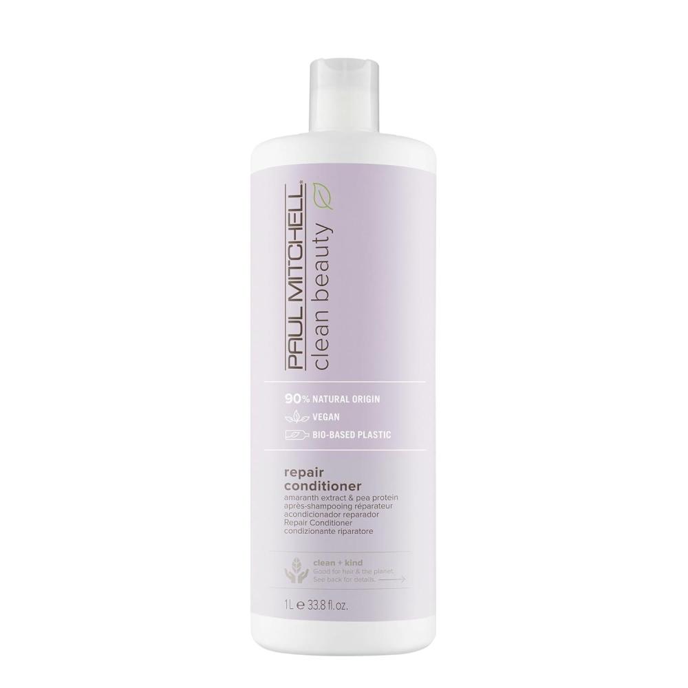 image:imagePaul Mitchell Clean Beauty Repair Conditioner Strengthens Balances Moisture For Damaged Brittle Hair338 Fl Oz Pack of 1
