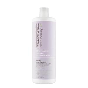 Paul Mitchell Clean Beauty Repair Conditioner, Strengthens, Balances Moisture, For Damaged, Brittle Hair(33.8 Fl Oz (Pack of 1))