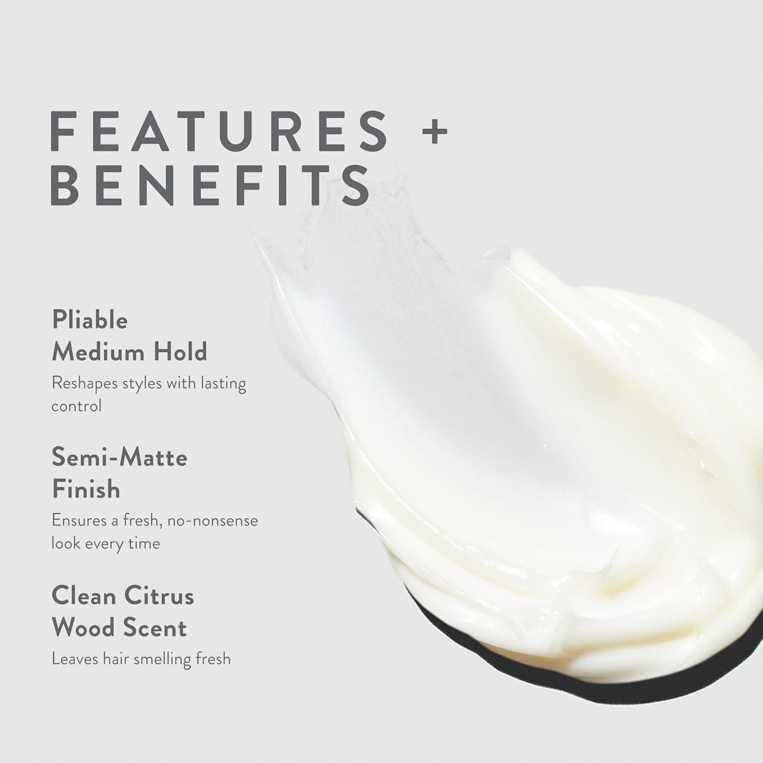 image:imageMITCH by Paul Mitchell Clean Cut Styling Cream for Men Medium Hold SemiMatte Finish For All Hair Types Short to Medium Hair 3 oz3 Ounce Pack of 2