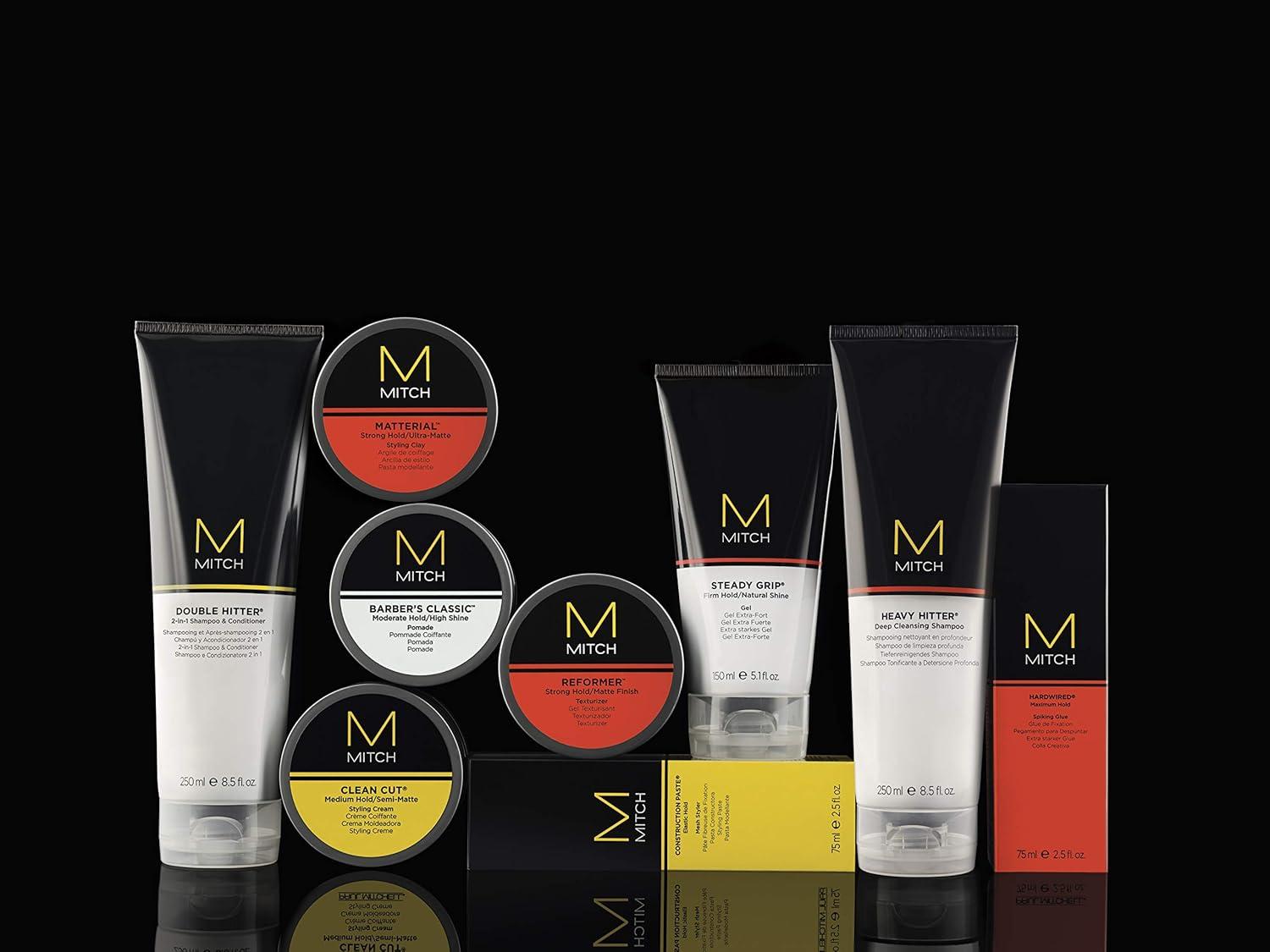 image:imageMITCH by Paul Mitchell Clean Cut Styling Cream for Men Medium Hold SemiMatte Finish For All Hair Types Short to Medium Hair 3 oz3 Ounce Pack of 2