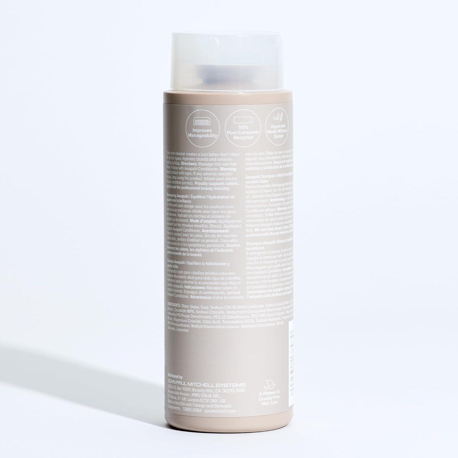 image:imagePaul Mitchell Awapuhi Shampoo Balances Moisture Adds Shine For All Hair Types Especially Fine StaticProne Hair1014 Fl Oz Pack of 1