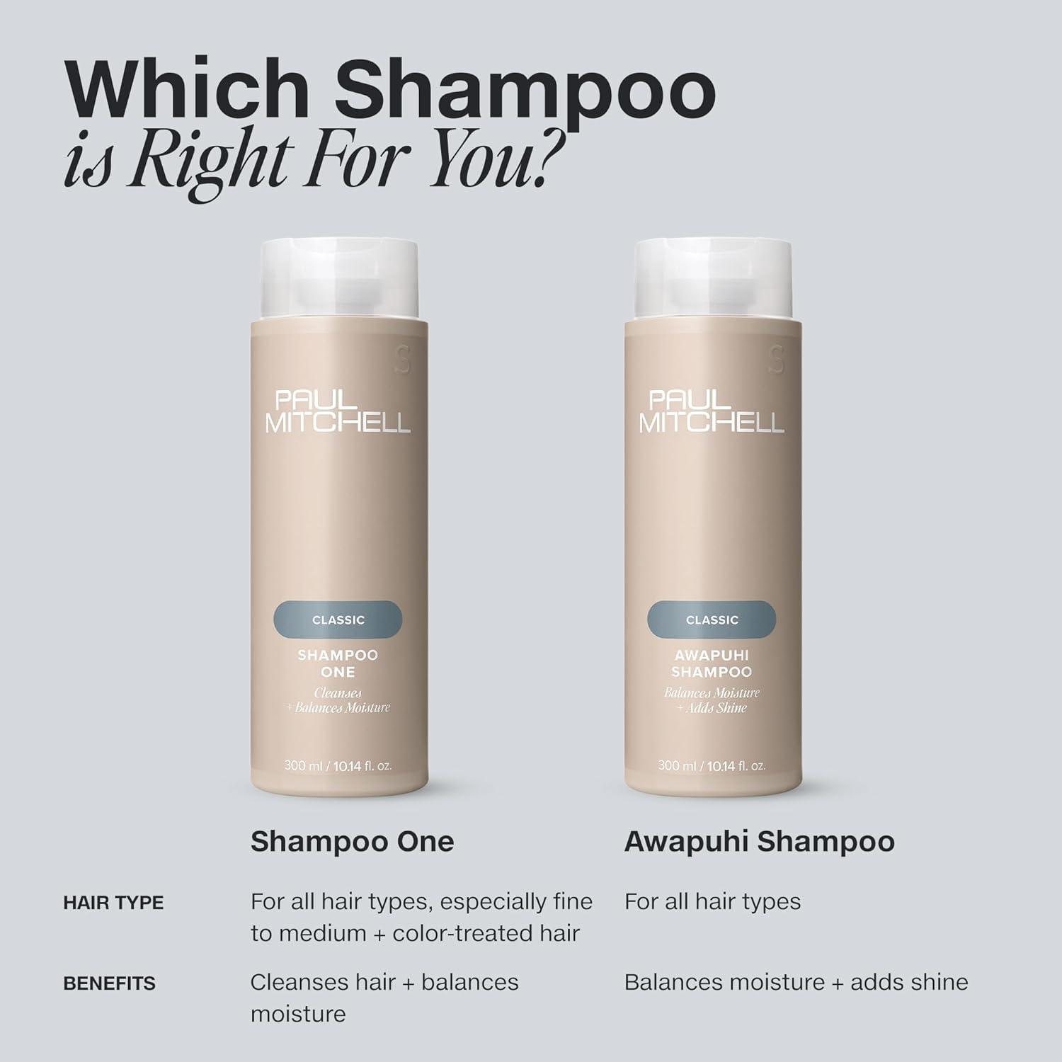 image:imagePaul Mitchell Awapuhi Shampoo Balances Moisture Adds Shine For All Hair Types Especially Fine StaticProne Hair338 Fl Oz Pouch Pack of 1