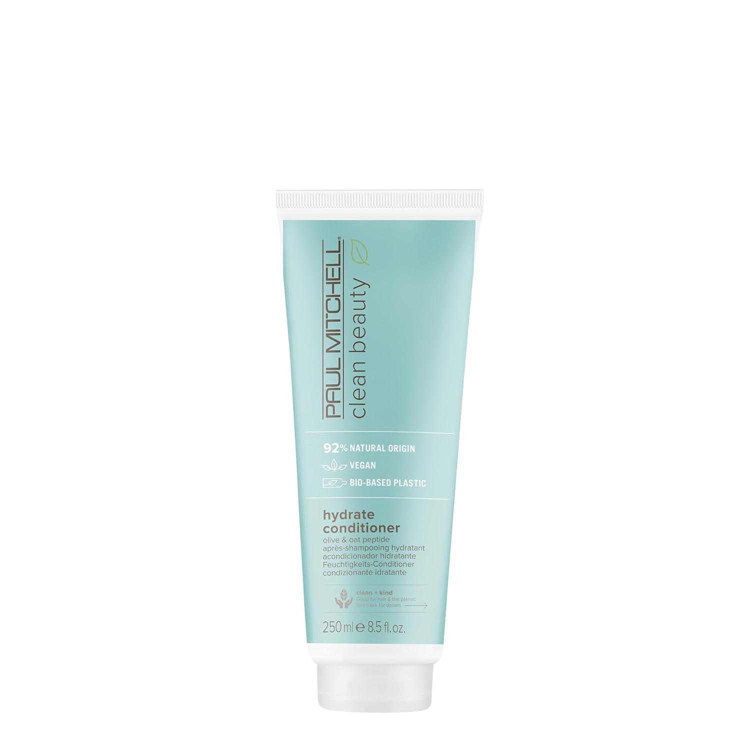 image:imagePaul Mitchell Clean Beauty Hydrate Conditioner Intensely Nourishing Conditioner Improves Manageability For Dry HairMild floral earthy scent