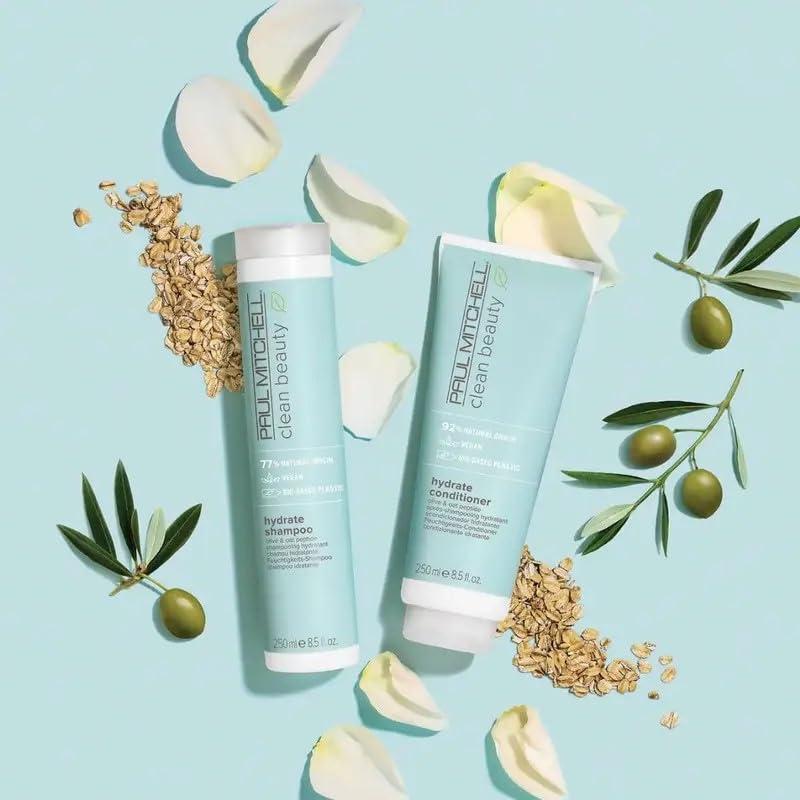 image:imagePaul Mitchell Clean Beauty Hydrate Shampoo Replenishes Hair Adds Moisture For Dry Hair338 Fl Oz Pack of 1