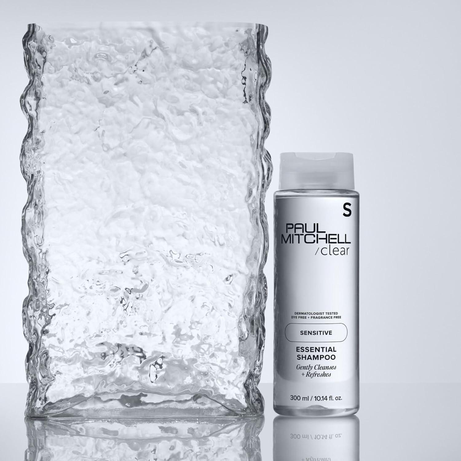 image:imagePaul Mitchell Clear Essential Shampoo Fragrance Free For Sensitive Scalp Skin1014 Fl Oz Pack of 1