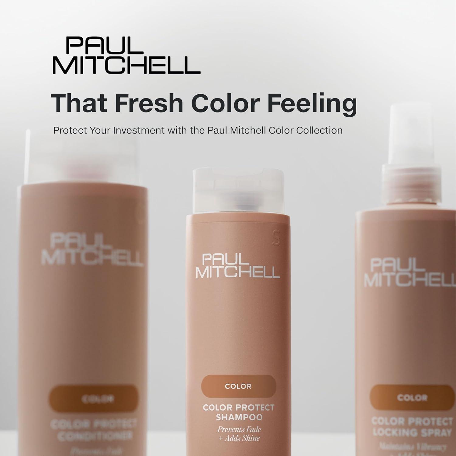 image:imagePaul Mitchell Color Protect Locking Spray Maintains Vibrancy Adds Shine For ColorTreated Hair 85 fl oz