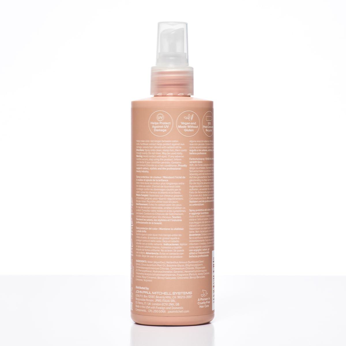 image:imagePaul Mitchell Color Protect Locking Spray Maintains Vibrancy Adds Shine For ColorTreated Hair 85 fl oz