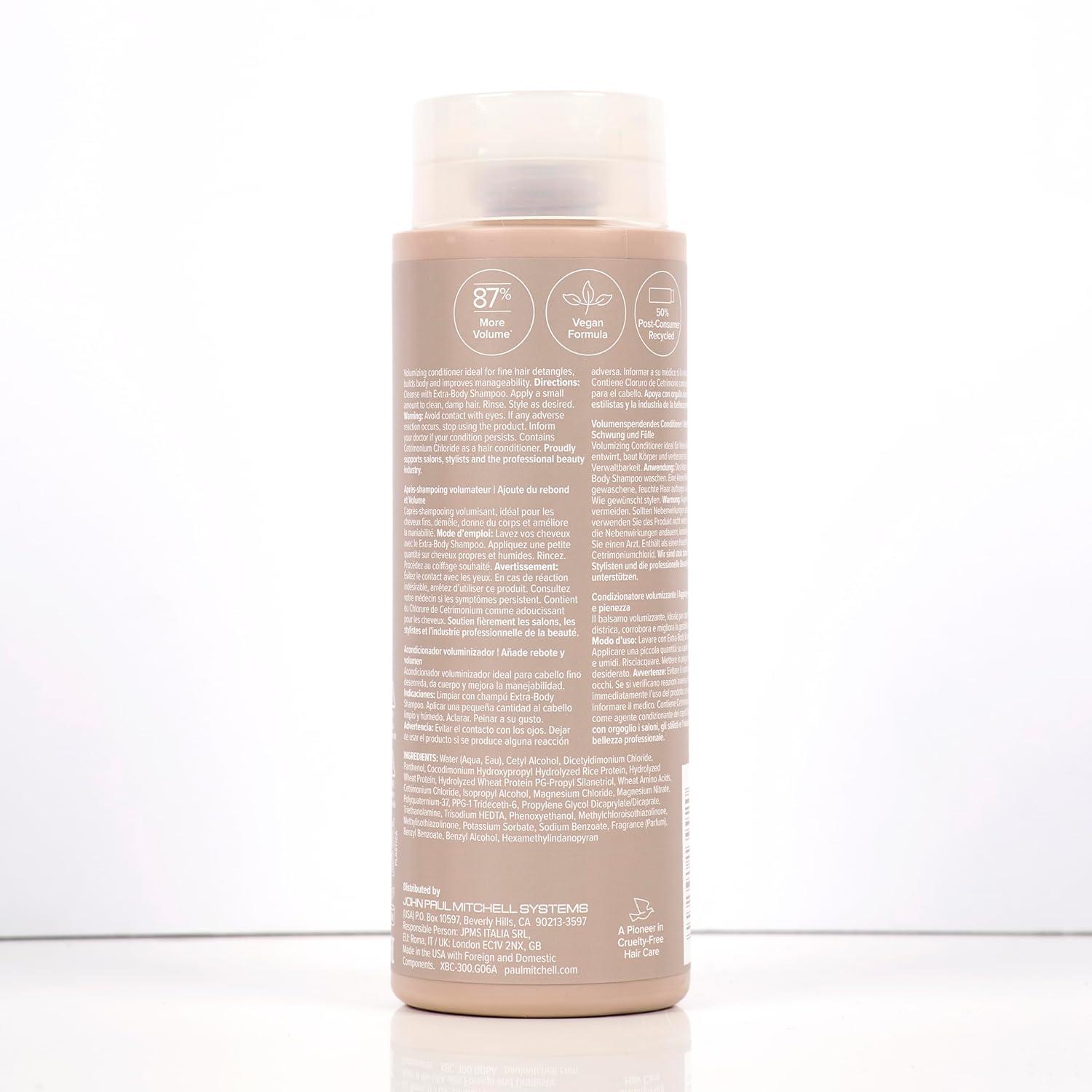 image:imagePaul Mitchell ExtraBody Conditioner Adds Bounce Fullness For Fine HairVibrant crisp apple scent