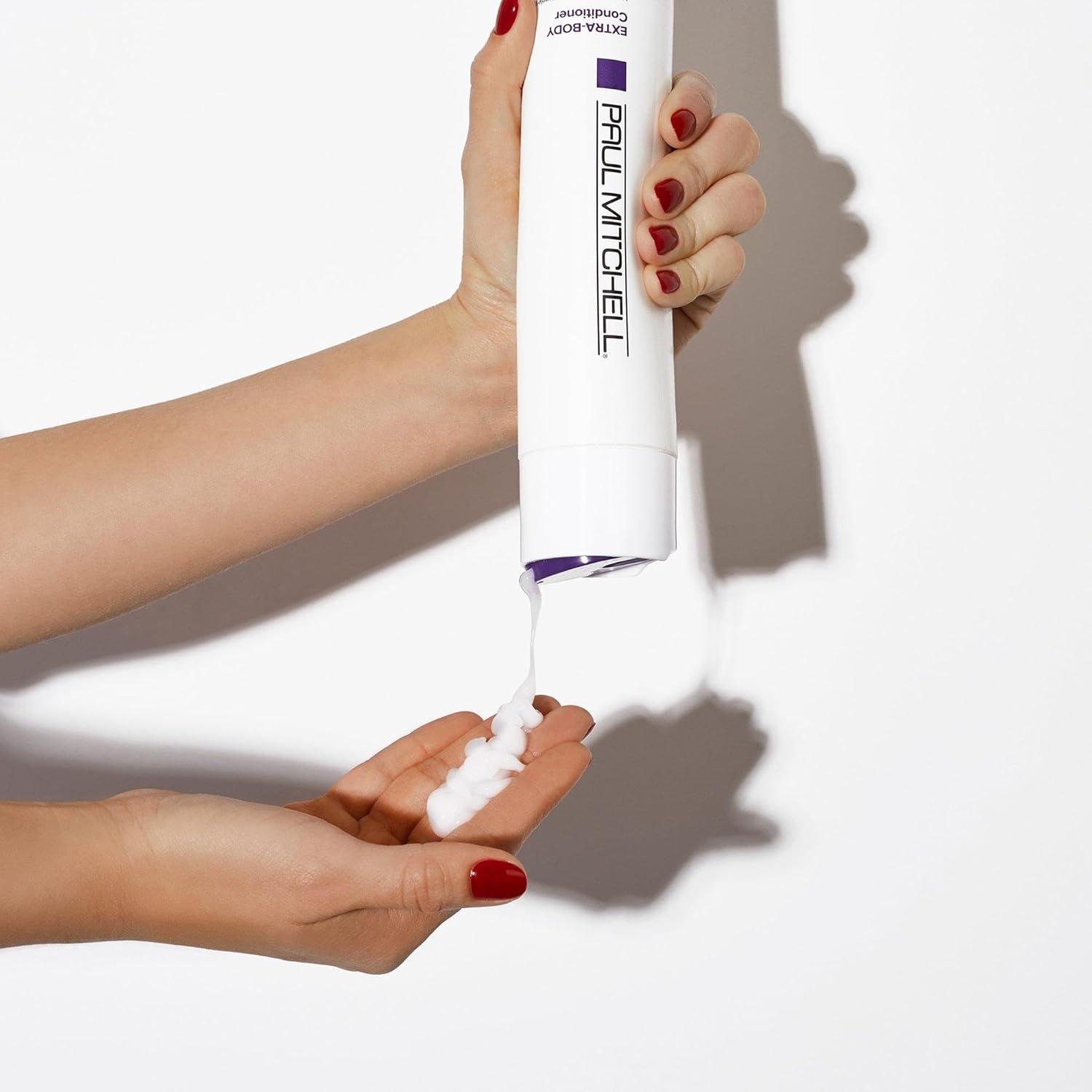 image:imagePaul Mitchell ExtraBody Conditioner Adds Bounce Fullness For Fine HairVibrant crisp apple scent