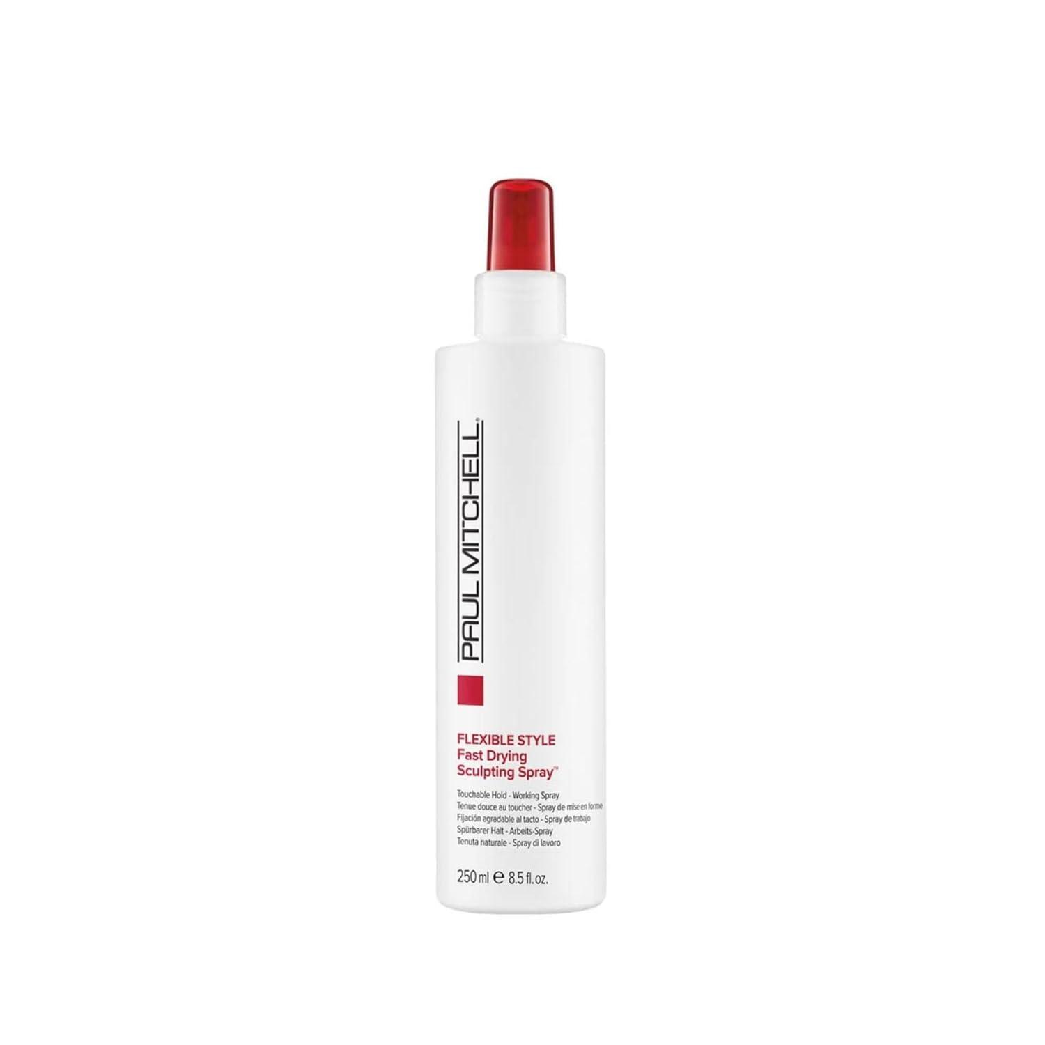 image:imagePaul Mitchell Fast Drying Sculpting Spray Medium Hold Touchable Finish For All Hair TypesRefreshing cucumber melon scent with soft floral notes