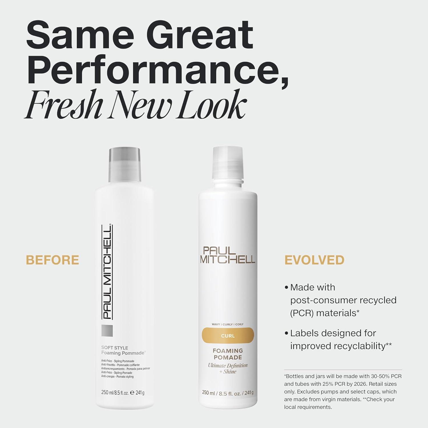 image:imagePaul Mitchell Foaming Pomade Defines Texture Boosts Shine For Curly Hair Wavy Coily HairRefreshing cucumber melon scent with soft floral notes