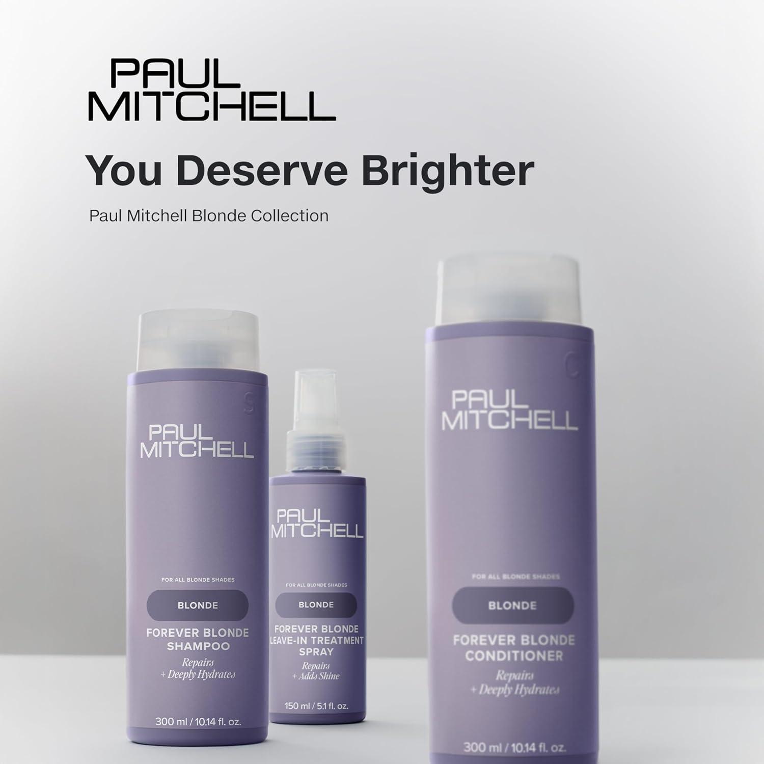 image:imagePaul Mitchell Forever Blonde LeaveIn Treatment Spray Repairs Adds Shine Ideal For Bleached Lightened Hair 51 fl oz