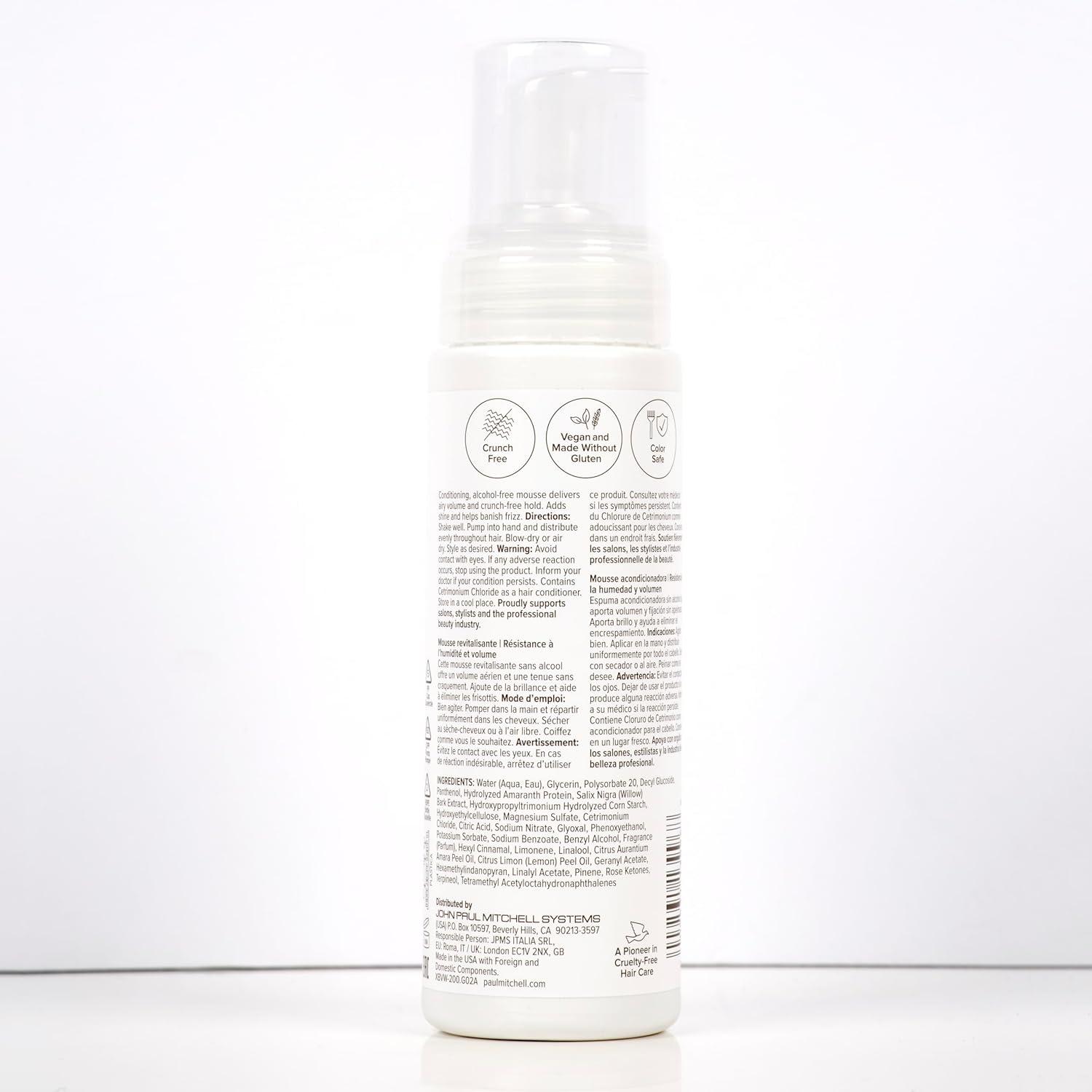 image:imagePaul Mitchell Invisiblewear ExtraBody Whip Conditioning Mousse Humidity Resistance Natural Finish For Fine Hair 68 fl oz