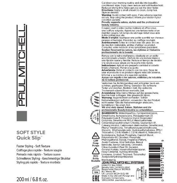 image:imagePaul Mitchell Quick Slip Styling Cream Faster Styling Soft Texture For All Hair Types 68 fl oz
