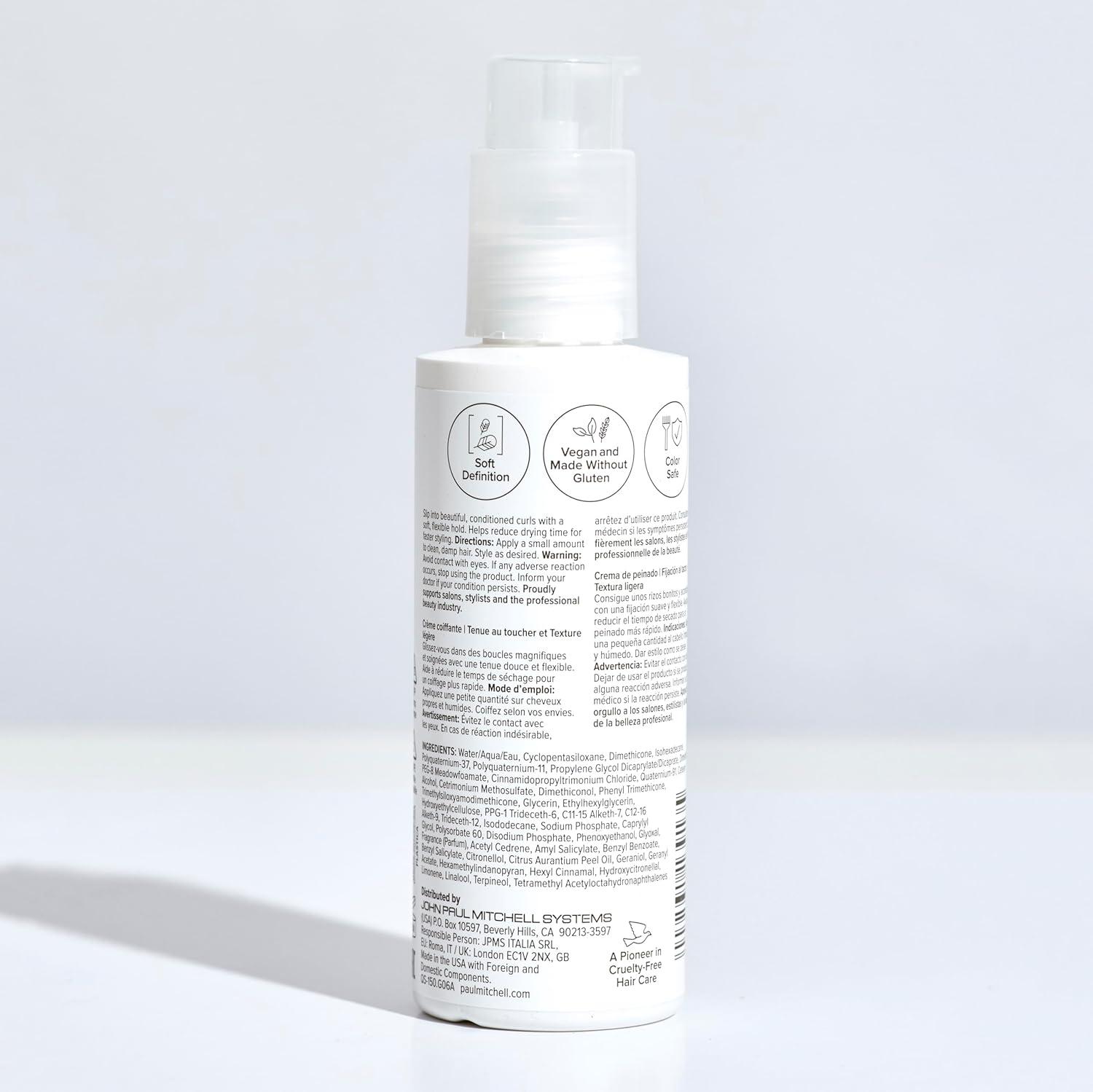 image:imagePaul Mitchell Quick Slip Styling Cream Faster Styling Touchable Hold For Curly Hair Wavy Hair 51 fl oz