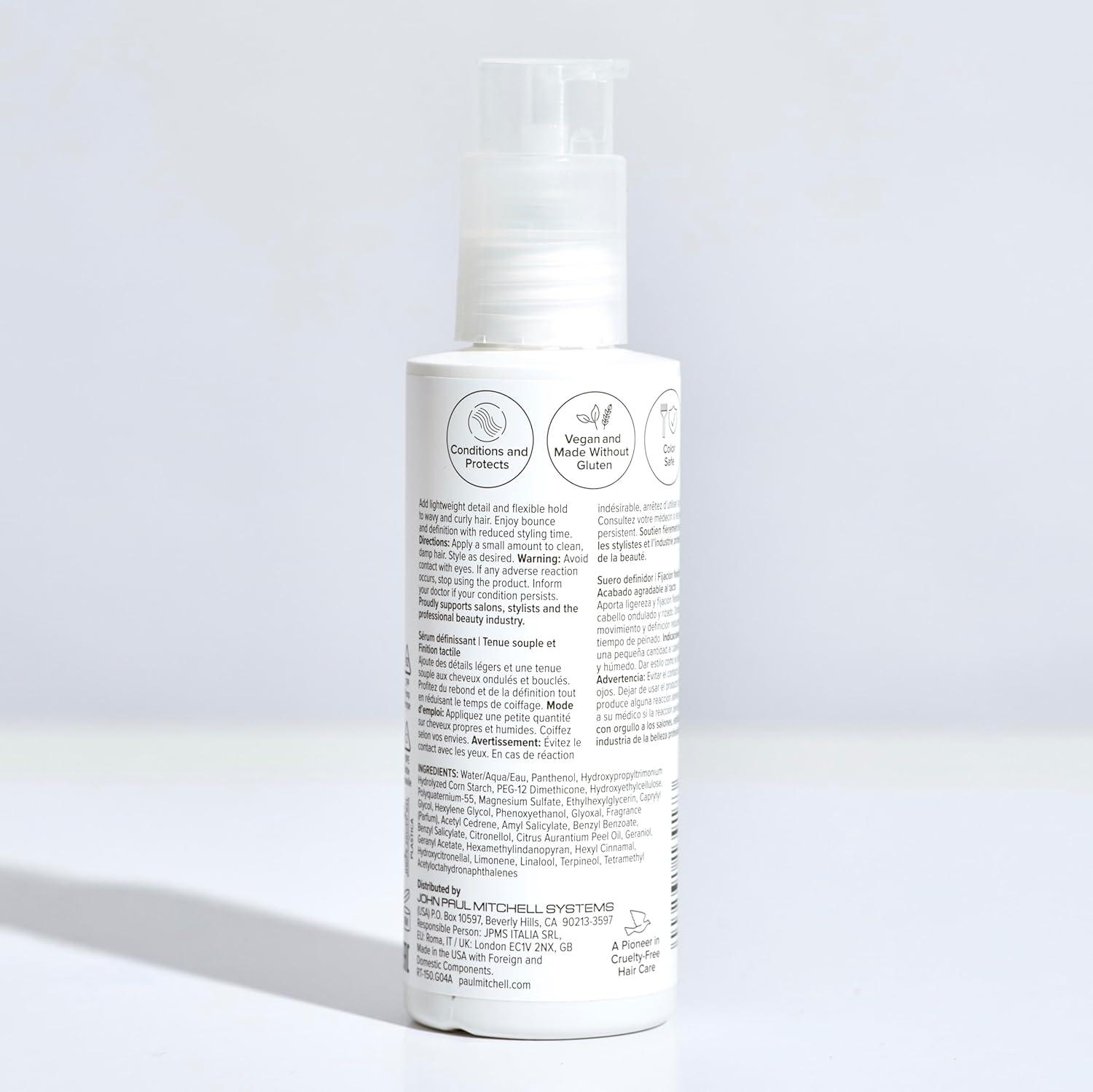 image:imagePaul Mitchell Round Trip Defining Serum Flexible Hold Touchable Finish For Curly Wavy Hair 51 fl oz