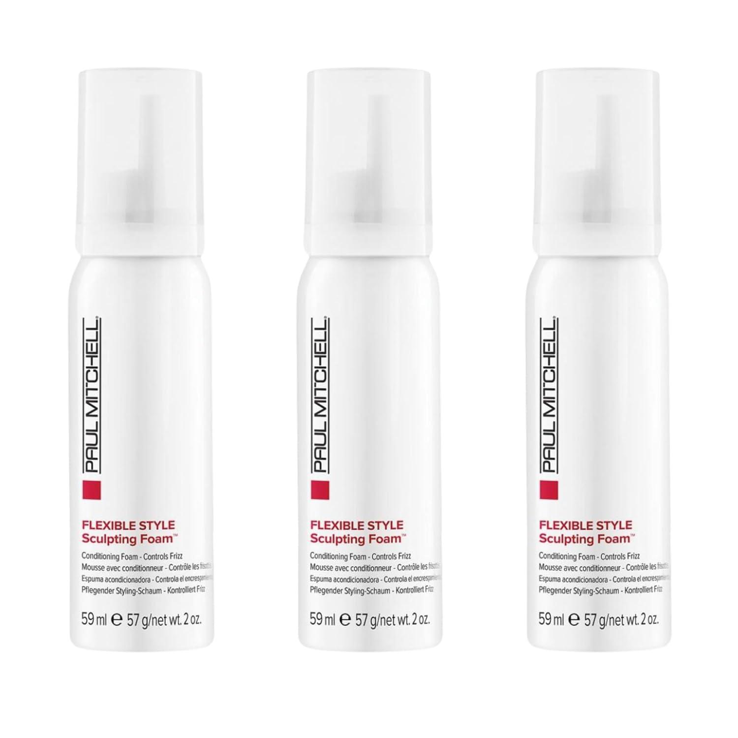 image:imagePaul Mitchell Sculpting Foam Touchable Flexible Hold Frizz Control For All Hair TypesSweet creamy coconut scent