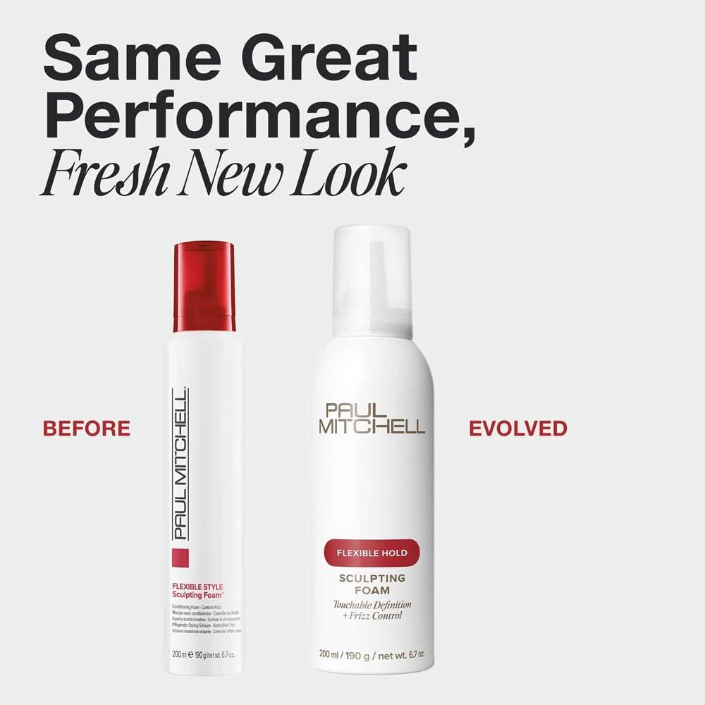 image:imagePaul Mitchell Sculpting Foam Touchable Flexible Hold Frizz Control For All Hair TypesSweet creamy coconut scent