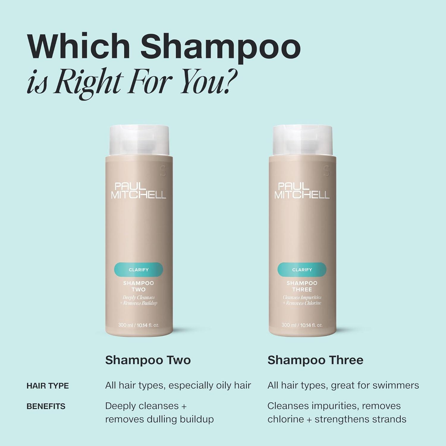 image:imagePaul Mitchell Shampoo Two Clarifying Shampoo Deep Cleanses Removes Buildup For All Hair Types Especially Oily Hair25 Fl Oz Pack of 1