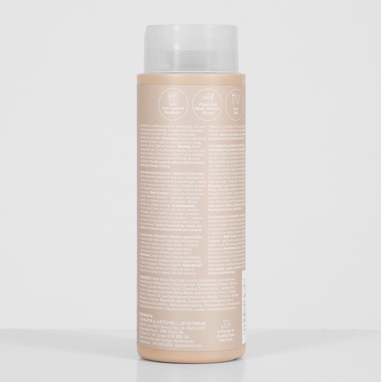 image:imagePaul Mitchell Sheer Hydration Conditioner Moistures Adds Shine For Dry Hair1014 Fl Oz Pack of 1