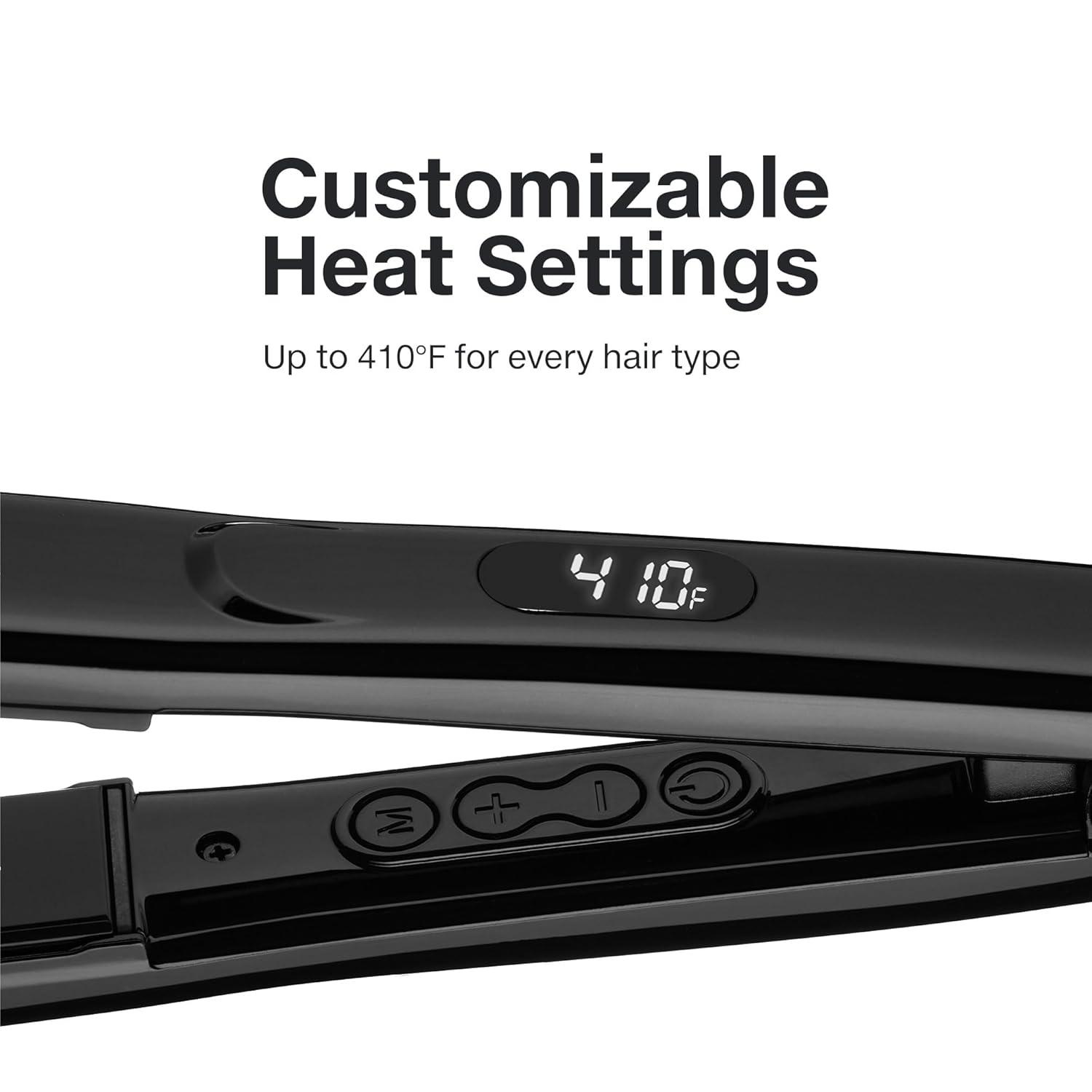 image:imagePaul Mitchell Style 1 Ceramic Flat Iron Adjustable Heat Settings for Straightening Curling