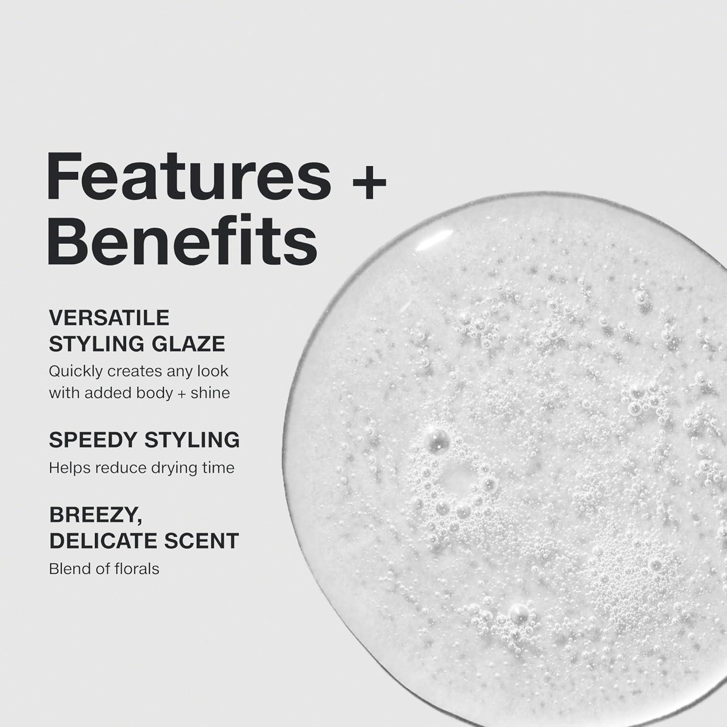image:imagePaul Mitchell Super Sculpt Styling Glaze Flexible Hold Lasting Memory  Shine For All Hair TypesBreezy  delicate blend of florals