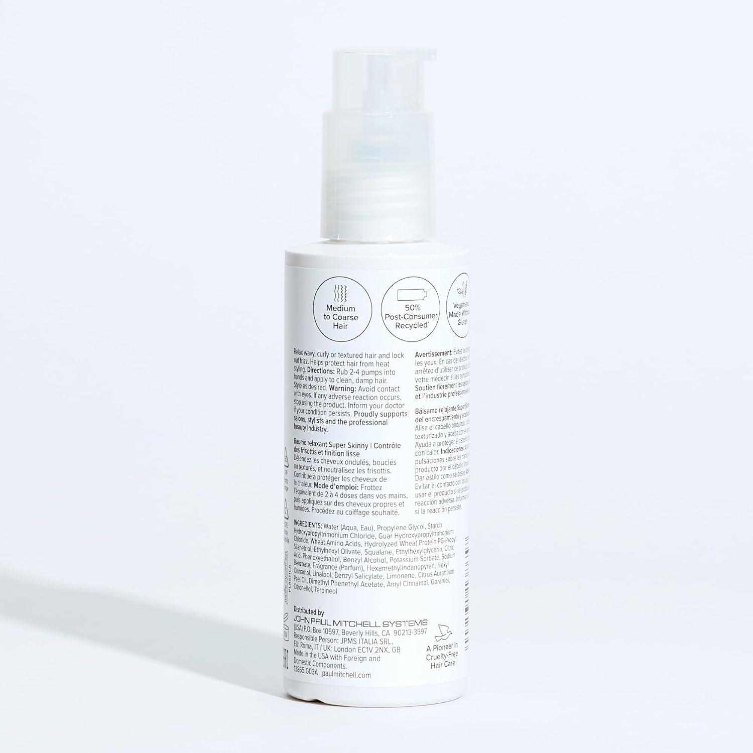 image:imagePaul Mitchell Super Skinny Relaxing Balm Frizz Control For Wavy Curly or Textured Hair51 Fl Oz Pack of 1