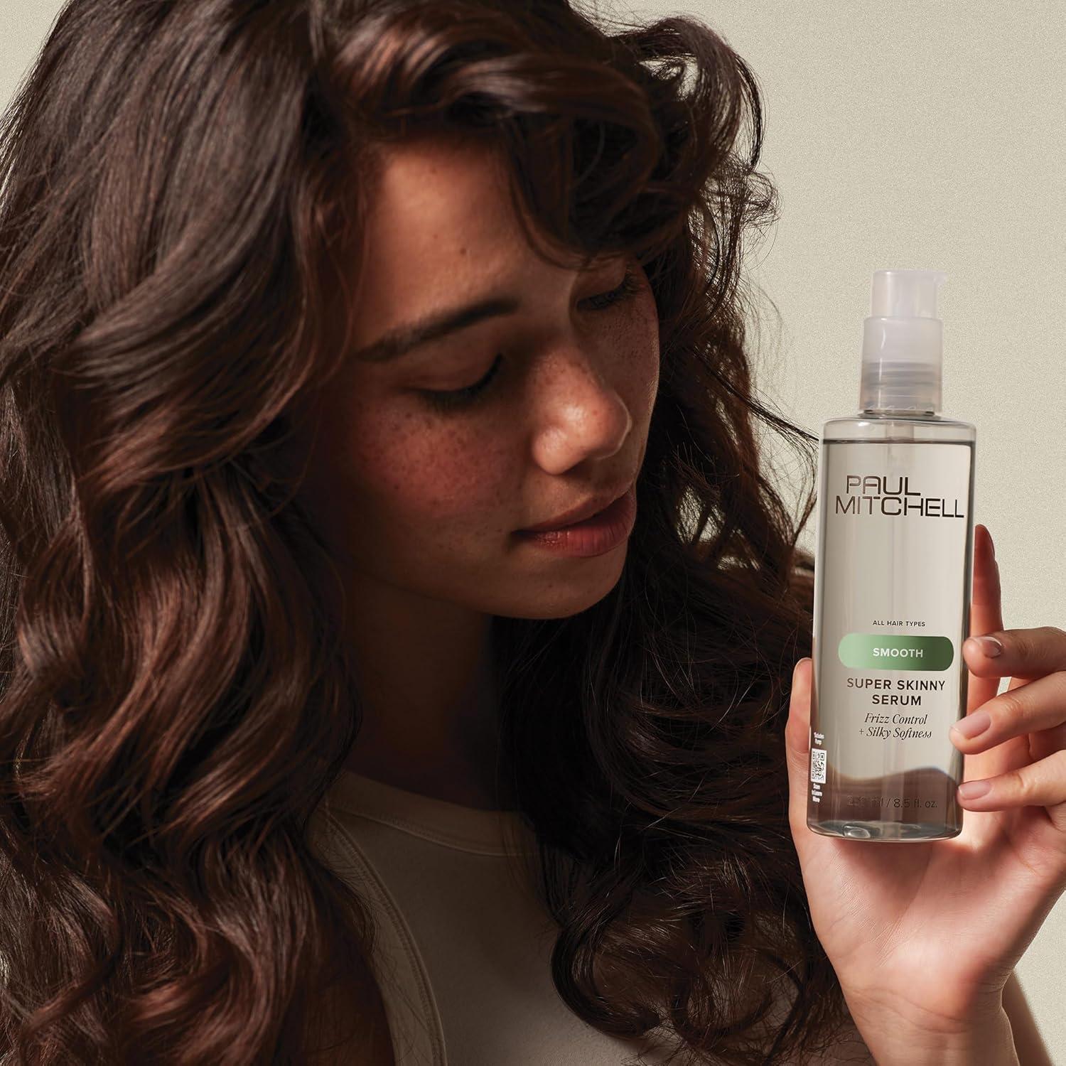 image:imagePaul Mitchell Super Skinny Serum Blowout Primer Speeds Up Drying Time Humidity Resistant For All Hair TypesVibrant juicy scent with notes of apple berries and sweet florals