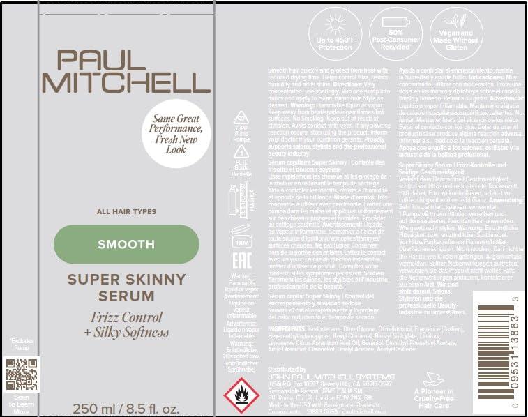 image:imagePaul Mitchell Super Skinny Serum Blowout Primer Speeds Up Drying Time Humidity Resistant For All Hair TypesVibrant juicy scent with notes of apple berries and sweet florals