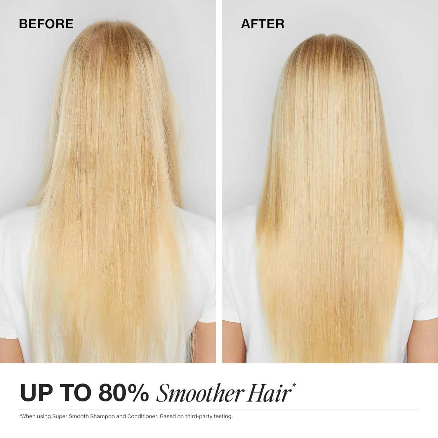 image:imagePaul Mitchell Super Smooth Conditioner Controls Frizz Adds Softness For Frizzy HairLush juicy scent with notes of apple dewberry white peach and wild strawberry