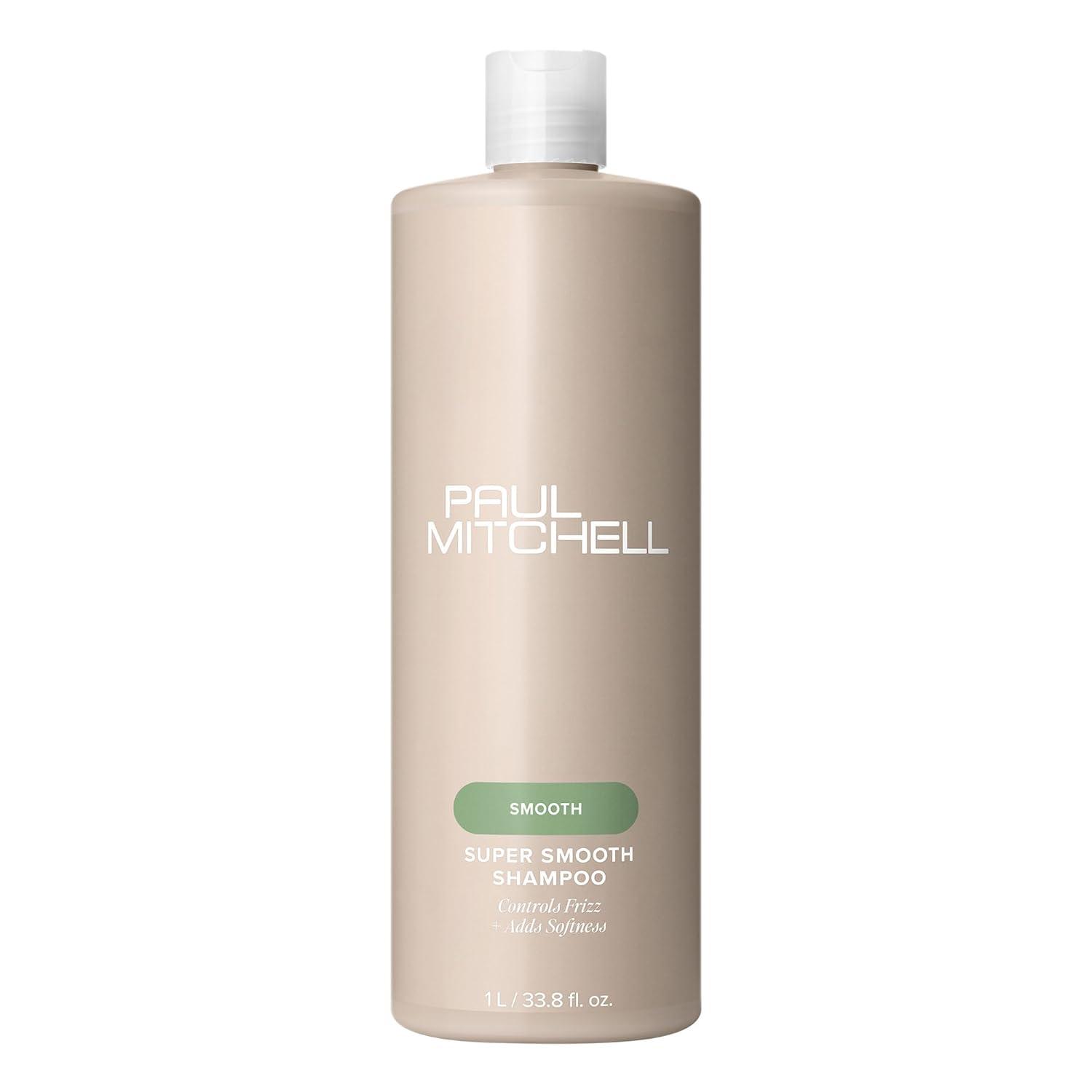image:imagePaul Mitchell Super Smooth Shampoo Controls Frizz Adds Softness For Frizzy HairLush juicy scent with notes of apple dewberry white peach and wild strawberry