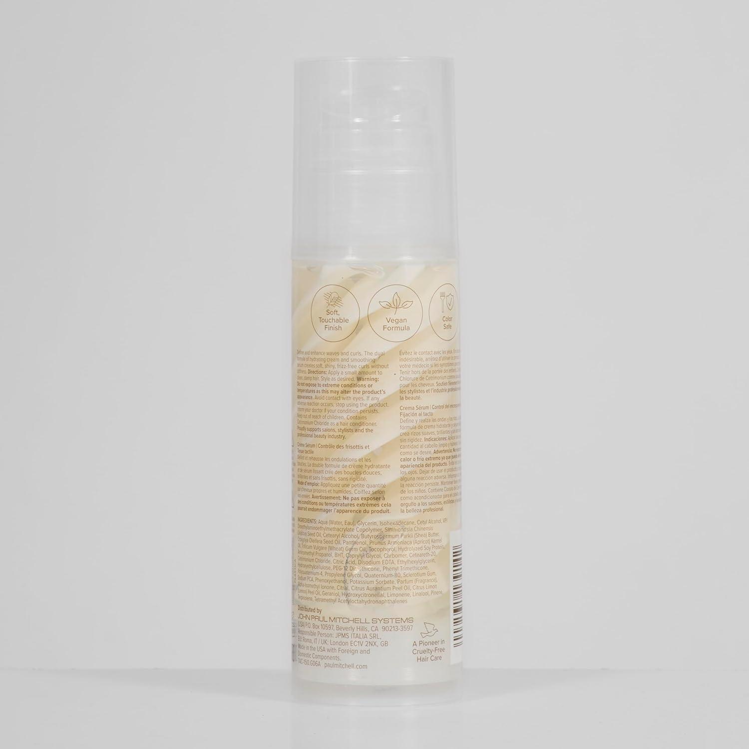 image:imagePaul Mitchell Twirl Around Cream Serum Frizz Control Touchable Hold For Curly Wavy Hair 51 fl oz