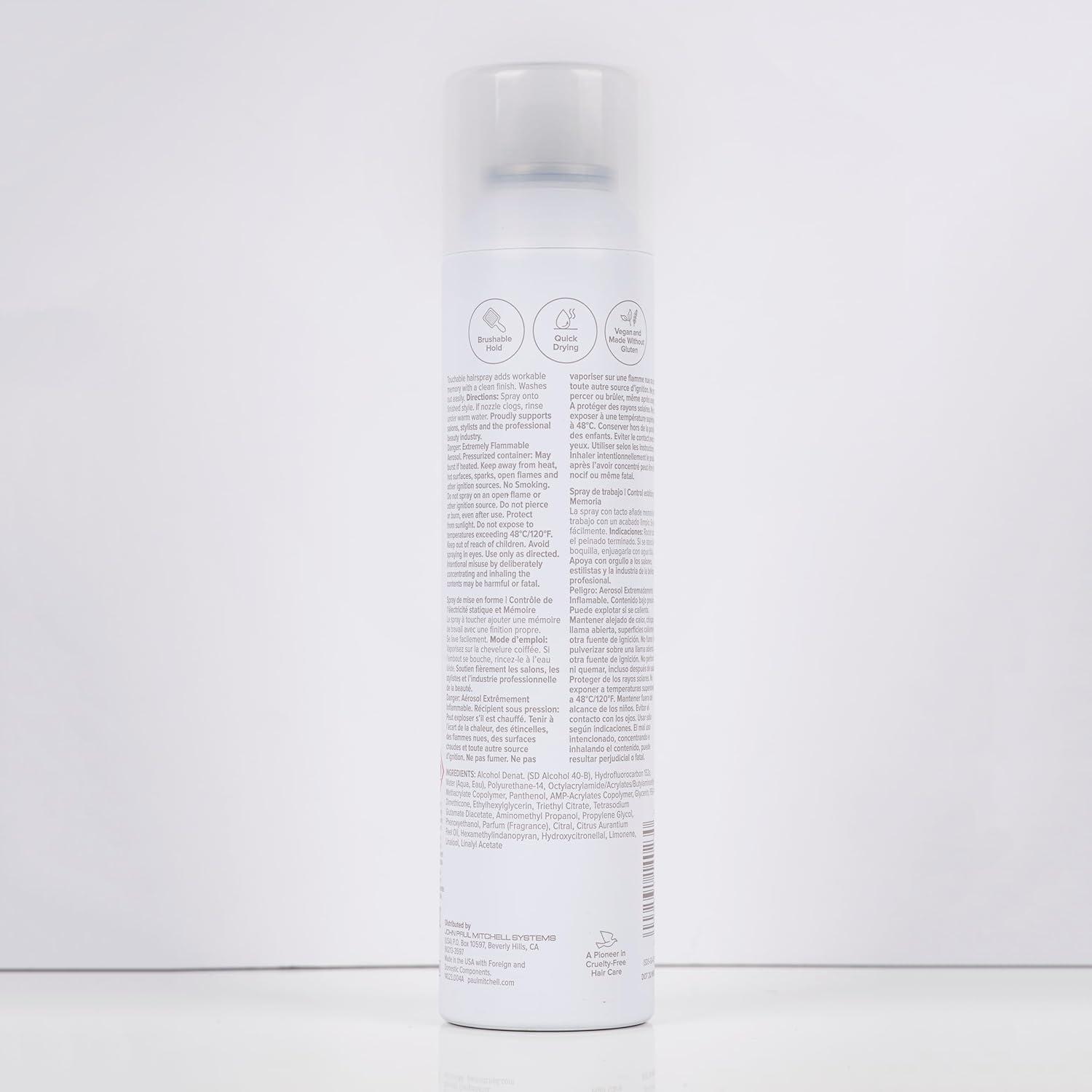 image:imagePaul Mitchell Worked Up Hairspray Static Control Memory  Flexible Hold For All Hair Types 94 oz