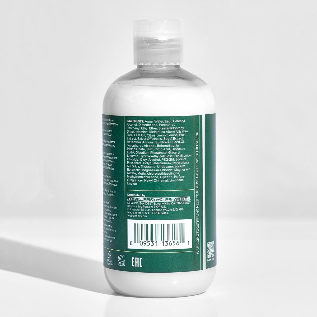 image:imageTea Tree Lemon Sage Thickening Conditioner Builds Body Boosts Volume For Fine Hair338 Fl Oz Pack of 1