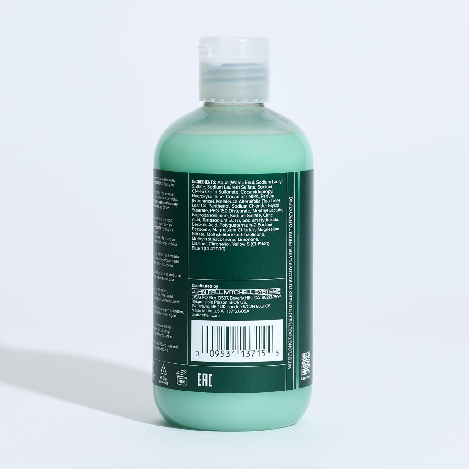 image:imageTea Tree Special Shampoo Deep Cleans Refreshes Scalp For All Hair Types Especially Oily Hair338 Fl Oz Pack of 1