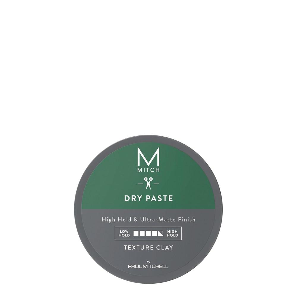 image:imageMITCH by Paul Mitchell Dry Paste Texture Clay for Men High Hold UltraMatte Finish For All Hair Types3 Ounce Pack of 1