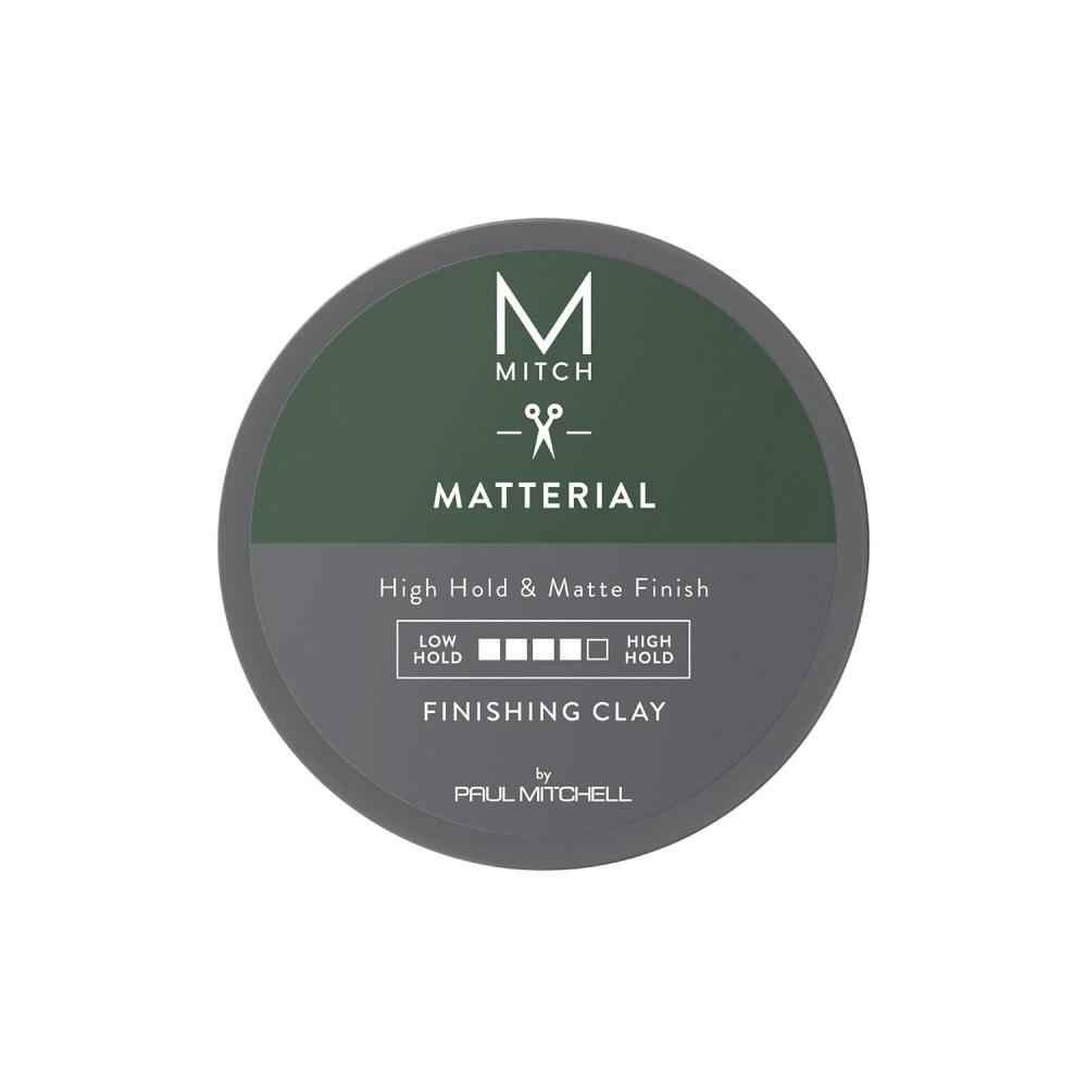 image:imageMITCH by Paul Mitchell Matterial Finishing Clay for Men High Hold UltraMatte Finish For All Hair Types 3 oz3 Ounce Pack of 1