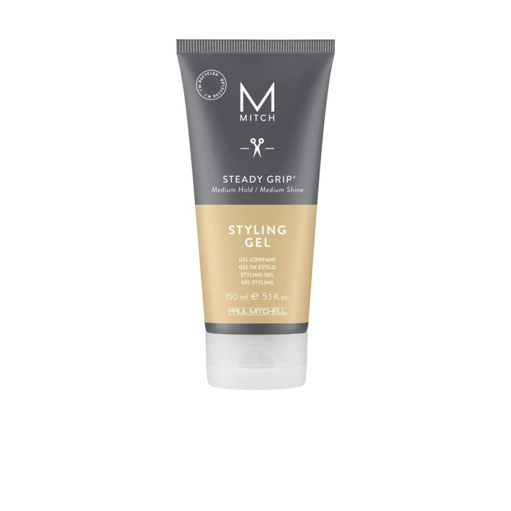 image:imageMITCH by Paul Mitchell Steady Grip Hair Gel for Men Medium Hold amp Shine For All Hair Types Especially Fine to Medium Hair 51 fl oz