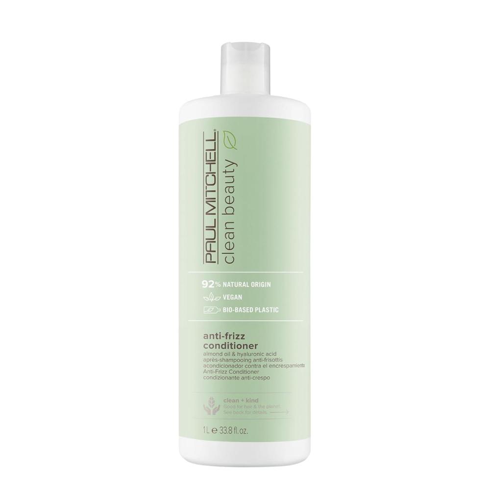 image:imagePaul Mitchell Clean Beauty AntiFrizz Conditioner UltraRich Formula Improves Elasticity For Textured FrizzProne Hair338 Fl Oz Pack of 1