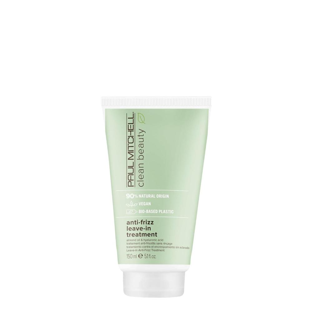image:imagePaul Mitchell Clean Beauty AntiFrizz LeaveIn Treatment LeaveIn Conditioner AntiHumidity For Textured FrizzProne Hair 51 fl oz