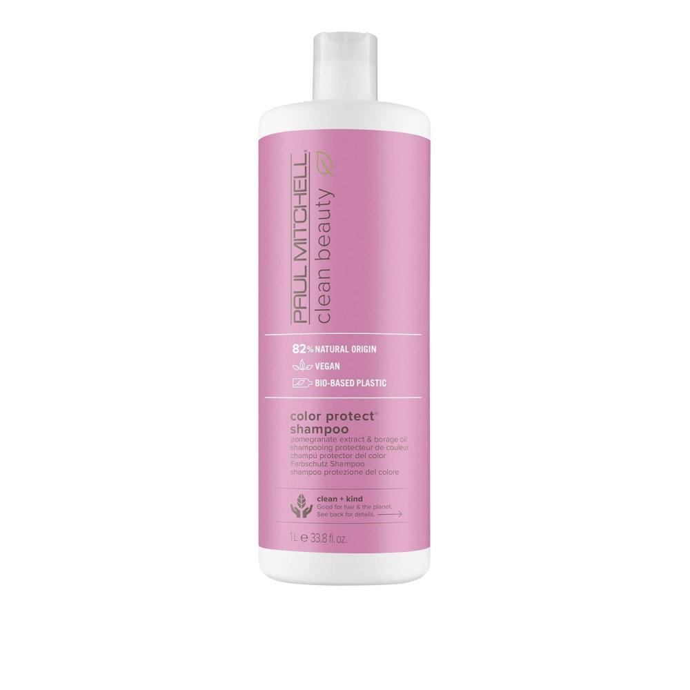 image:imagePaul Mitchell Clean Beauty Color Protect Shampoo Gently Cleanses Protects Hair Color For ColorTreated Hair338 Fl Oz Pack of 1