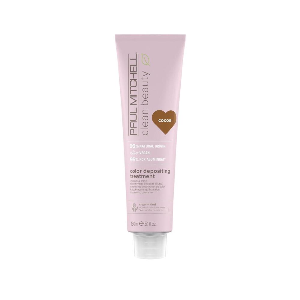 image:imagePaul Mitchell Clean Beauty ColorDepositing Treatment For Refreshing  Protecting ColorTreated HairCocoa