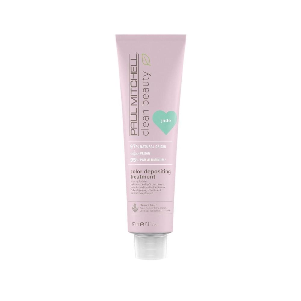 image:imagePaul Mitchell Clean Beauty ColorDepositing Treatment For Refreshing  Protecting ColorTreated HairJade