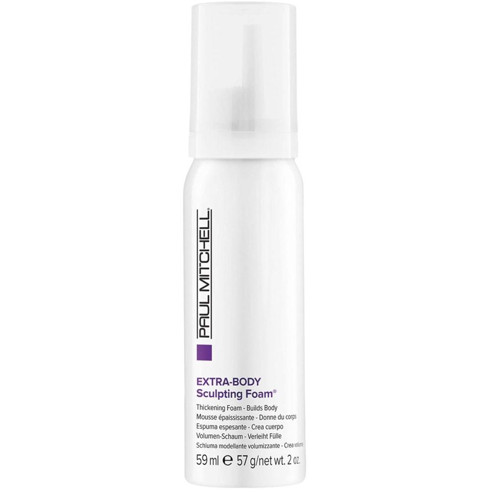 image:imagePaul Mitchell ExtraBody Sculpting Foam Adds Fullness Touchable Finish For Fine HairA complex citrus herbal scent with energizing notes of lemon and neroli