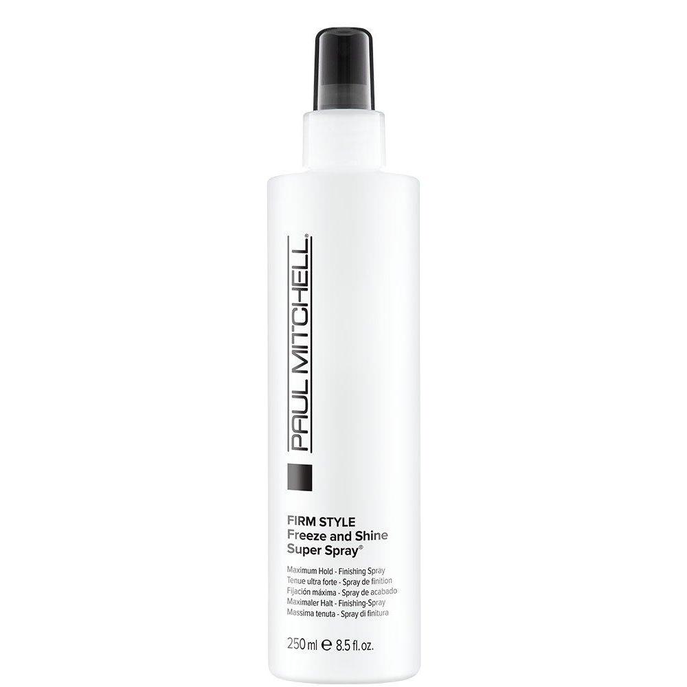 image:imagePaul Mitchell Freeze and Shine Super Hairspray Maximum Hold Shiny Finish Hairspray For Coarse Hair85 Fl Oz Pack of 1