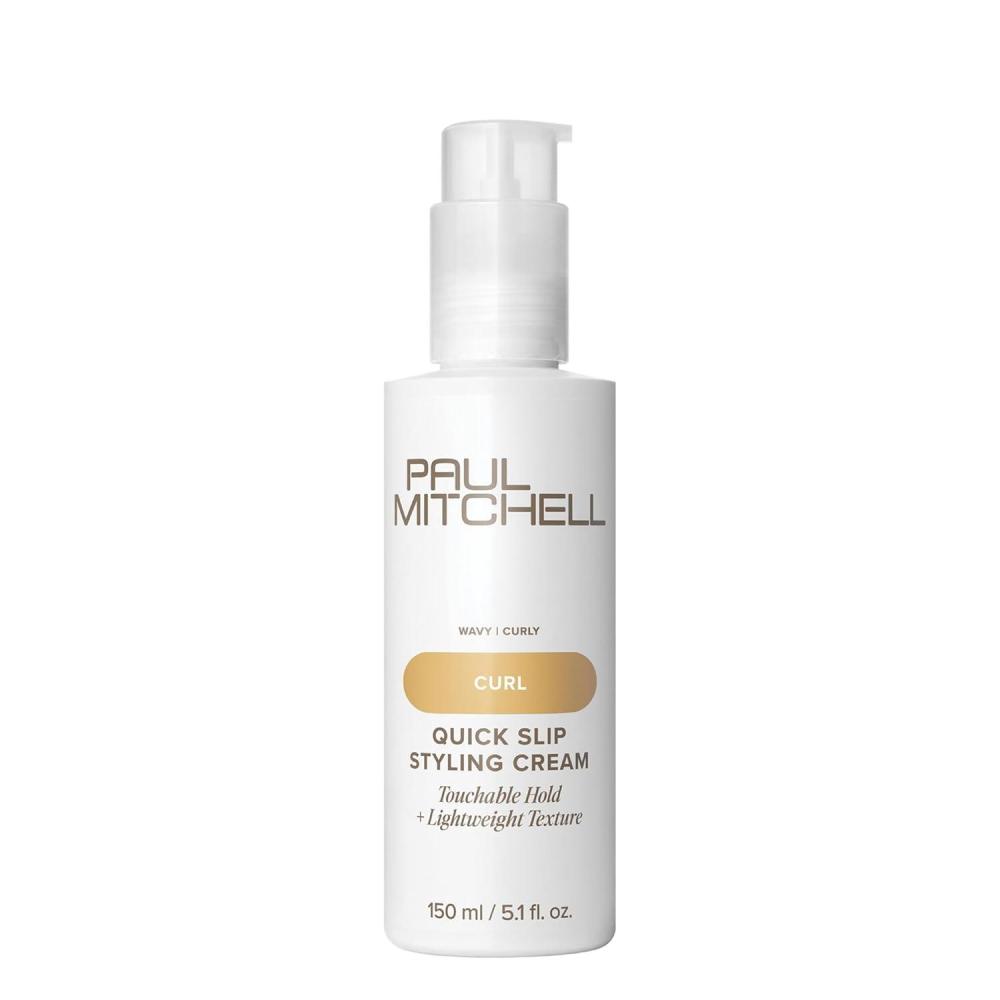 image:imagePaul Mitchell Quick Slip Styling Cream Faster Styling Touchable Hold For Curly Hair Wavy Hair 51 fl oz