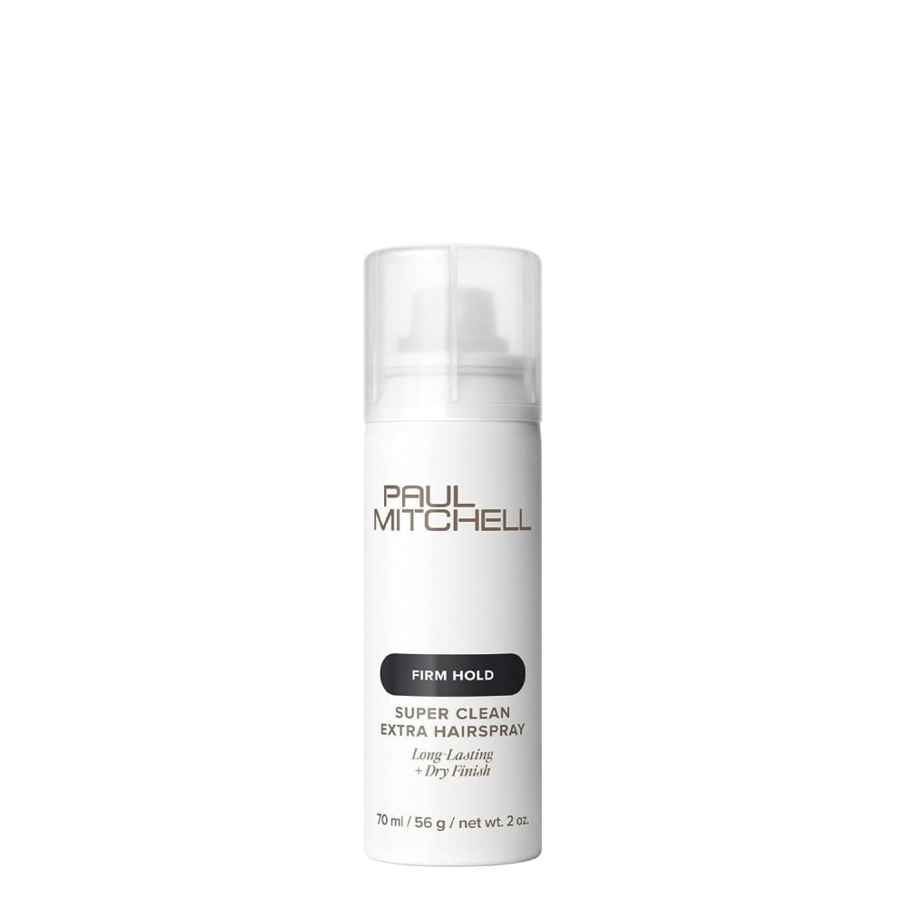 image:imagePaul Mitchell Super Clean Extra Hairspray LongLasting Firm Hold Dry Finish For All Hair Types2 Ounce Pack of 1